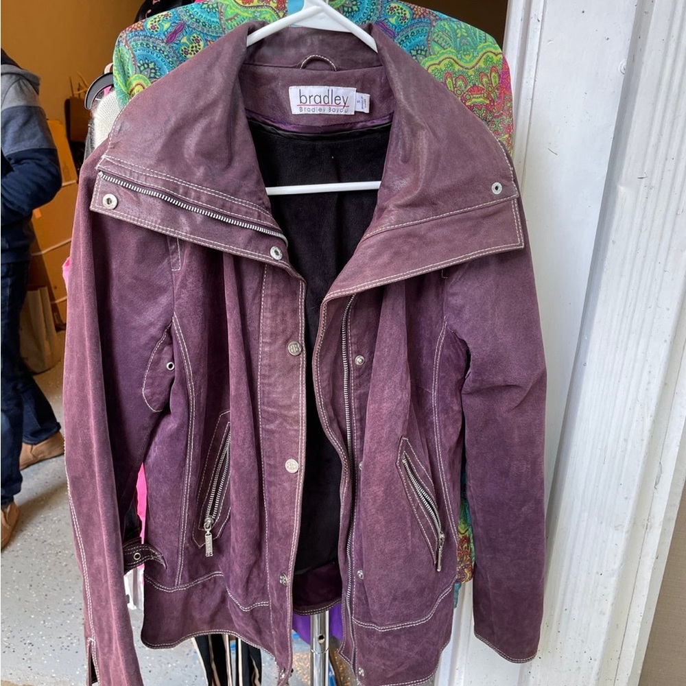 Bradley Bayou Saude Purple Motor Jacket